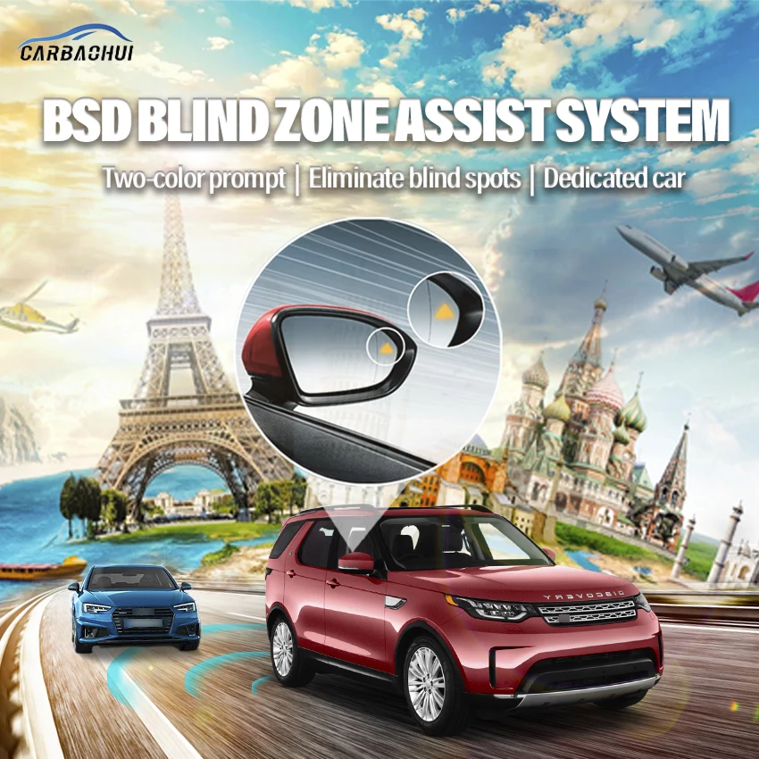 Car BSD BSM BSA Blind Area Spot Warning Drive Mirror Rear Radar Microwave Detection System For Land Rover Discovery 4 2014-2017
Car BSD BSM BSA Blind Area Spot Warning Drive Mirror Rear Radar Microwave Detection System For Land Rover Discovery 4 2014-2017