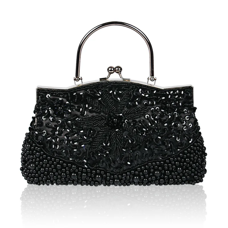 New spot Vintage pearl embroidered cheongsam bag dinner bag hand-held single shoulder slant span women's bag
New spot Vintage pearl embroidered cheongsam bag dinner bag hand-held single shoulder slant span women's bag