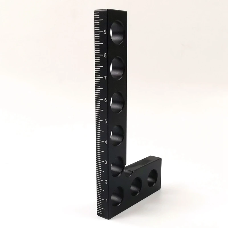 Aluminum Alloy Ruler Metric Height Gauge 90 Degrees L Square Carpentry Measurement Tool Angle Line Ruler Black
Aluminum Alloy Ruler Metric Height Gauge 90 Degrees L Square Carpentry Measurement Tool Angle Line Ruler Black