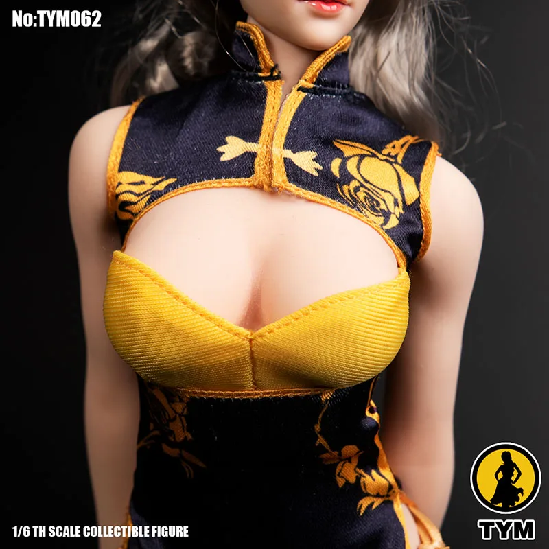 1/6 Woman Clothes Sexy Bare Chest Cheongsam Tight Skirt with Underwear for 12'' Action Figure Female Body
1/6 Woman Clothes Sexy Bare Chest Cheongsam Tight Skirt with Underwear for 12'' Action Figure Female Body