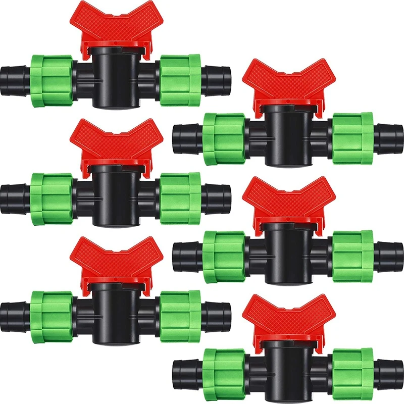 Запорный клапан для капельного орошения 1/2 дюйма универсальный соединительный