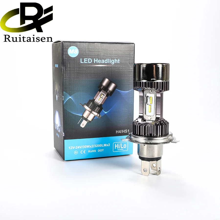 Plug&play Durable H4 32W 3200LM CSP LED Hi / Lo Beam LED Motorcycle Headlight Blub DC 12V 3200LM 6500K HS1 H6 Moto Lamp
Plug&play Durable H4 32W 3200LM CSP LED Hi / Lo Beam LED Motorcycle Headlight Blub DC 12V 3200LM 6500K HS1 H6 Moto Lamp