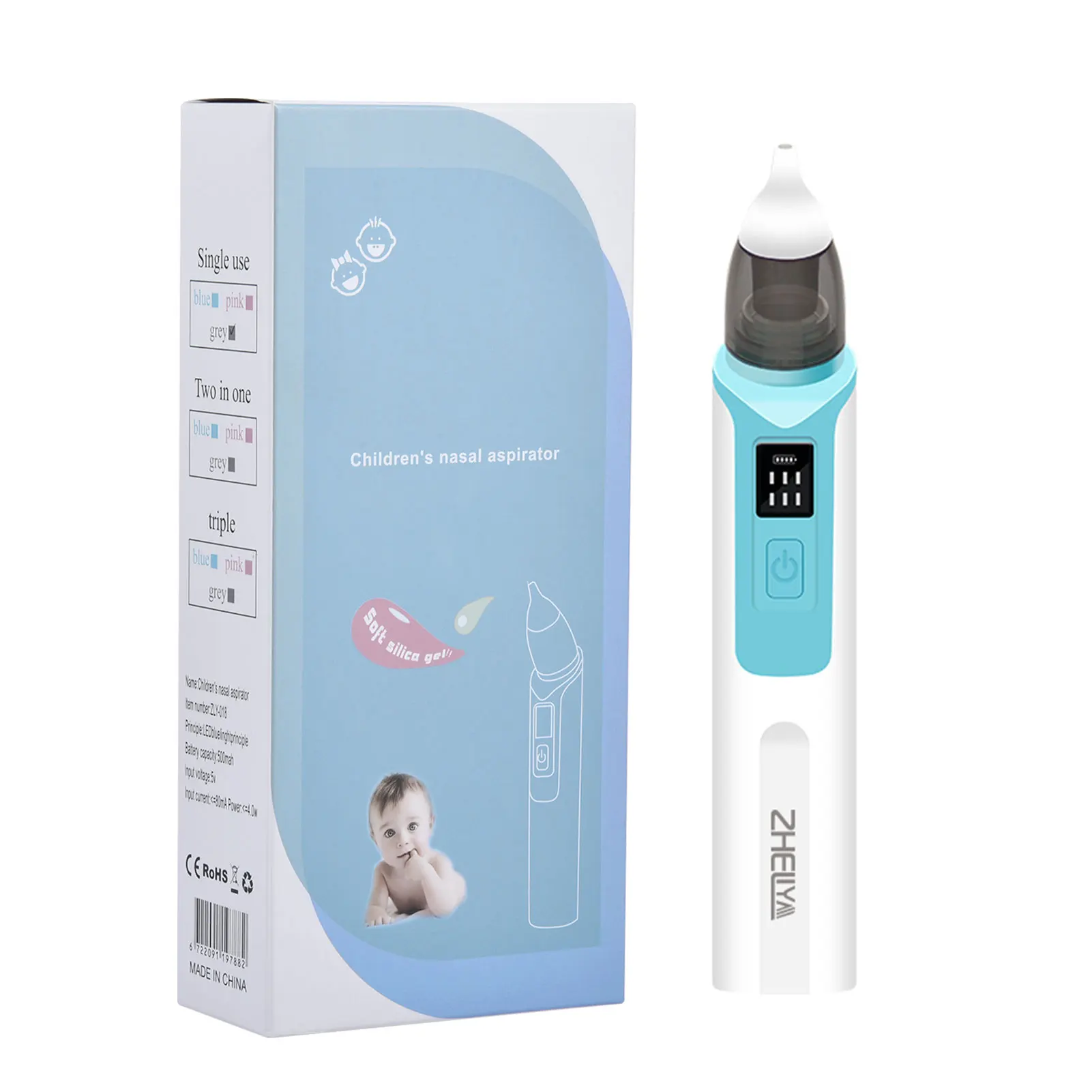 Baby Nasal Aspirator Electric Nose Cleaner Newborn Baby Care Sucker Cleaner Sniffling Equipment Safe Hygienic Nose Aspirator
Baby Nasal Aspirator Electric Nose Cleaner Newborn Baby Care Sucker Cleaner Sniffling Equipment Safe Hygienic Nose Aspirator