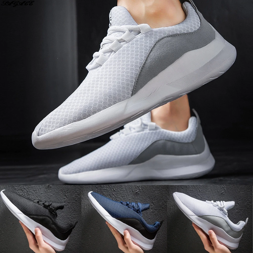 SAGACE Men Solid Color Platform Sneakers Breathable Mesh Woven Lightweight Outdoor Sports Male Shoes Low-Top Casual Socks Shoes
SAGACE Men Solid Color Platform Sneakers Breathable Mesh Woven Lightweight Outdoor Sports Male Shoes Low-Top Casual Socks Shoes