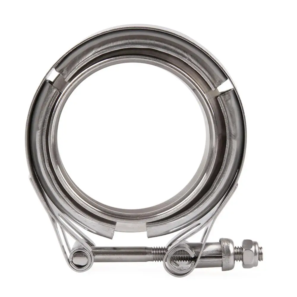 Stainless Steel Throat Hoop 304 Flange V-Band Clamp For Automobile Exhaust Downpipe
Stainless Steel Throat Hoop 304 Flange V-Band Clamp For Automobile Exhaust Downpipe