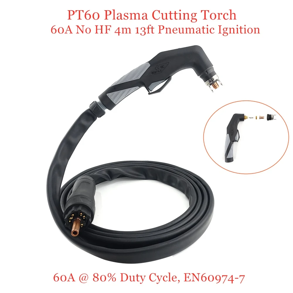 TywelMaster Плазменный резак 60A 4 метра 
TywelMaster Плазменный резак 60A 4 метра