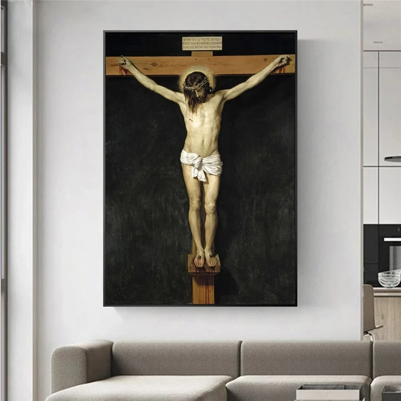 Christ Crucified Famous Canvas Paintings Reproductions on The Wall Christian Wall Art Canvas Prints Jesus Wall Pictures Cuadros
Christ Crucified Famous Canvas Paintings Reproductions on The Wall Christian Wall Art Canvas Prints Jesus Wall Pictures Cuadros
