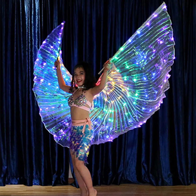 Children Dancers LED Cloak Performance Luminous Butterfly Wing Belly Dancing Carnival Prop KSI999
Children Dancers LED Cloak Performance Luminous Butterfly Wing Belly Dancing Carnival Prop KSI999
