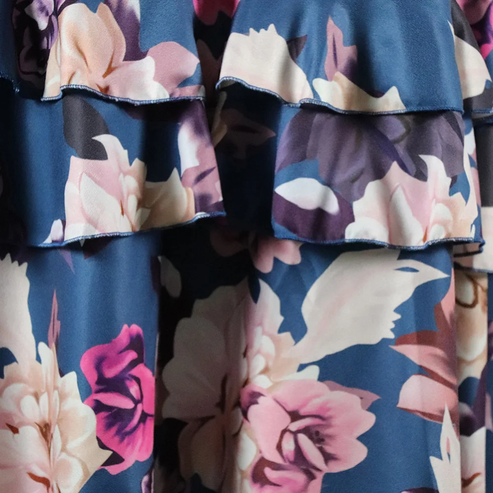 Summer Women Fashion Floral Printed Sling Vest Crop Top Ruffle Long Skirt Set 2 piece set for women tops skirts sets women's sui
Summer Women Fashion Floral Printed Sling Vest Crop Top Ruffle Long Skirt Set 2 piece set for women tops skirts sets women's sui