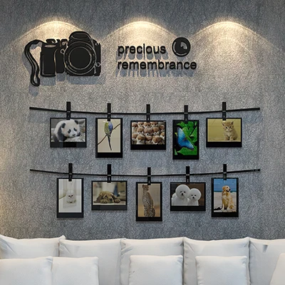 WS38 3D stereo camera pattern photo stickers acrylic bedroom wall decoration wall photo background and creative personality
WS38 3D stereo camera pattern photo stickers acrylic bedroom wall decoration wall photo background and creative personality