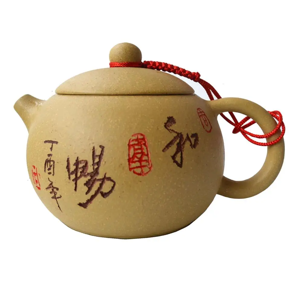 

Yixing teapot 250ml handmade xishi Zisha Tea pots Chinese purple clay Duan mud kungfu ceramics teaware kettle Soak puer Tea set