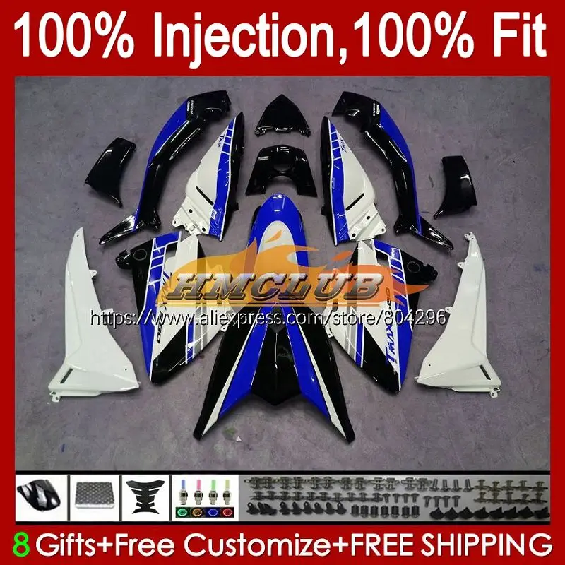 Injection For YAMAHA MAX-500 TMAX500 TMAX MAX 500 131No.105 MAX500 12 13 14 15 T-MAX500 2012 2013 White blue 2014 2015 Fairing
Injection For YAMAHA MAX-500 TMAX500 TMAX MAX 500 131No.105 MAX500 12 13 14 15 T-MAX500 2012 2013 White blue 2014 2015 Fairing