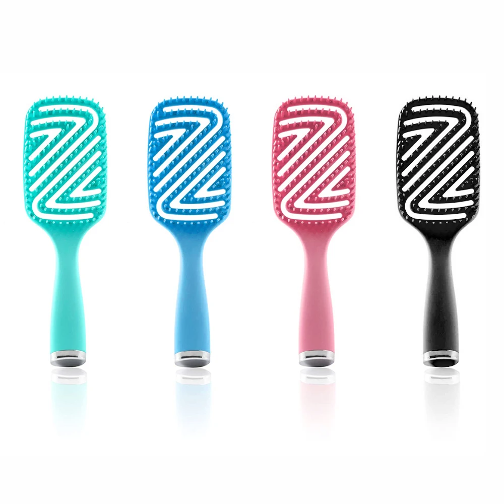 Girls Hair Scalp Massage Comb Hairbrush Bristle Nylon Women Wet Curly Detangle Hair Brush For Salon Hairdressing Styling Tools
Girls Hair Scalp Massage Comb Hairbrush Bristle Nylon Women Wet Curly Detangle Hair Brush For Salon Hairdressing Styling Tools