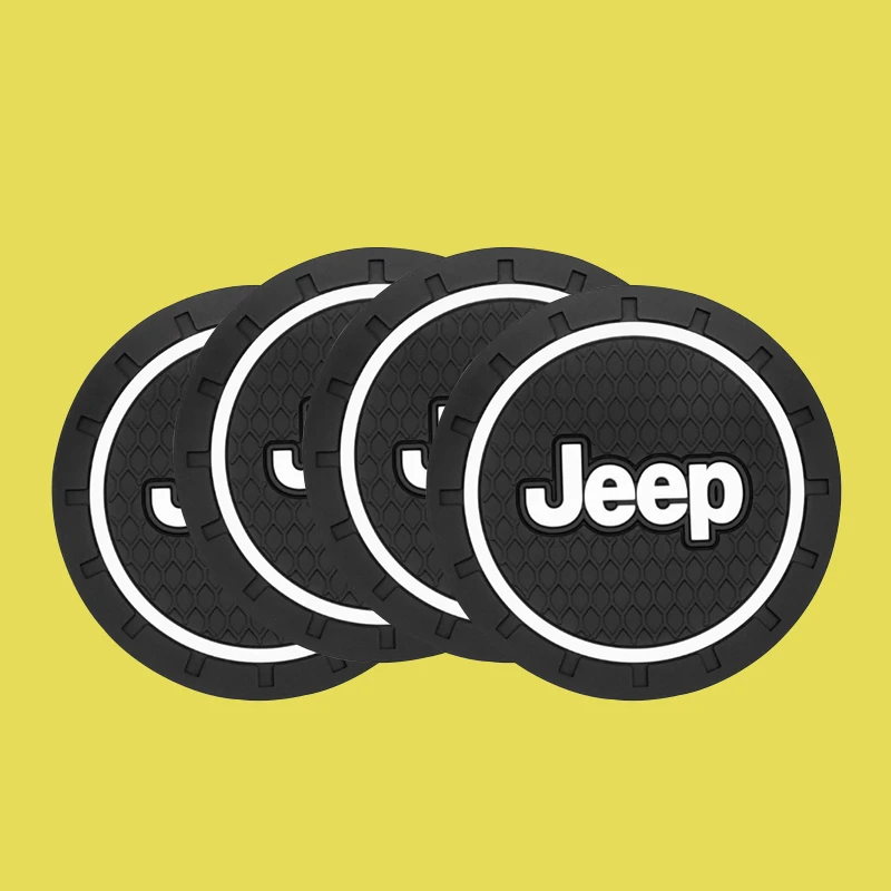 Car 70mm is suitable for JEEP-logo round water cup anti-skid pad creative modification storage mat car anti-skid pad interior
Car 70mm is suitable for JEEP-logo round water cup anti-skid pad creative modification storage mat car anti-skid pad interior