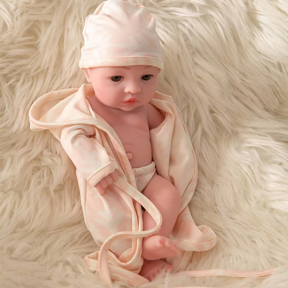 10inch Reborn Baby Doll With Clothes Collectibles Gift Cute Newborn Simulation Unisex For Kids Toys Role Playing Home Soft Vinyl
10inch Reborn Baby Doll With Clothes Collectibles Gift Cute Newborn Simulation Unisex For Kids Toys Role Playing Home Soft Vinyl