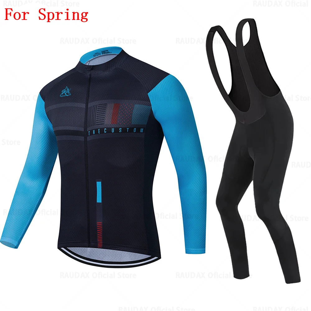 2021 Raudax New Team Cycling Jersey Set Long Sleeve Bib Pants Ropa Ciclismo Bicycle Clothing MTB Bike Jersey Uniform Men Clothes
2021 Raudax New Team Cycling Jersey Set Long Sleeve Bib Pants Ropa Ciclismo Bicycle Clothing MTB Bike Jersey Uniform Men Clothes