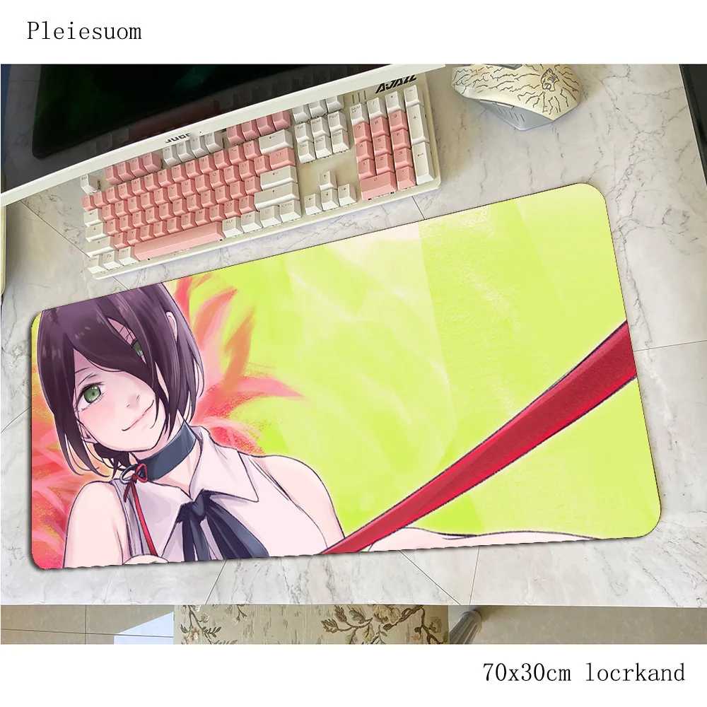 Chainsaw Man mousepad cheapest 700x300x4mm Computer mouse mat gamer gamepad big gaming mousemat desk pad office padmouse
Chainsaw Man mousepad cheapest 700x300x4mm Computer mouse mat gamer gamepad big gaming mousemat desk pad office padmouse