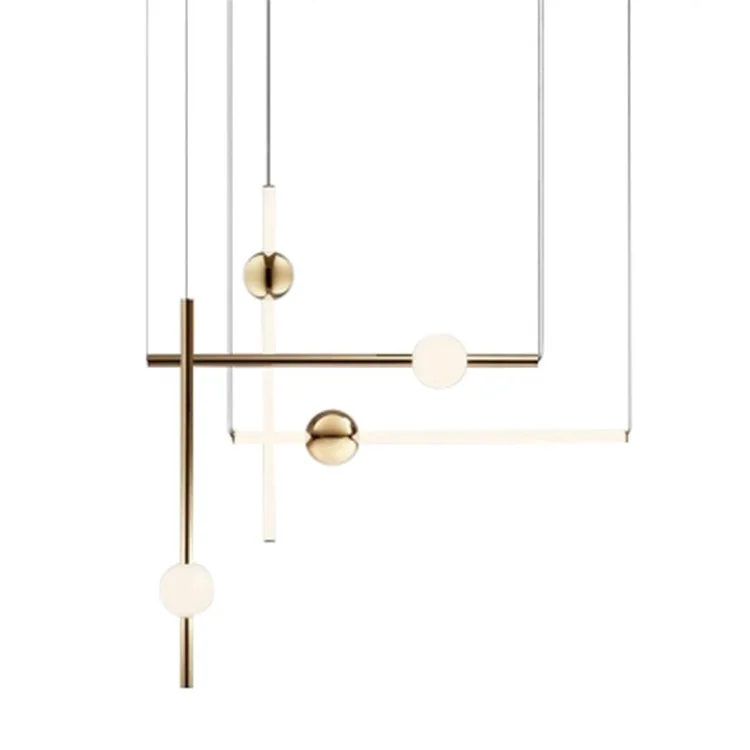 Hot Minimalist Line LED Pendant Lamps Horizontal Version Pendant Lights Metal Glow Ball for Bar Cafe Tea Shop Engineering Stairs
Hot Minimalist Line LED Pendant Lamps Horizontal Version Pendant Lights Metal Glow Ball for Bar Cafe Tea Shop Engineering Stairs