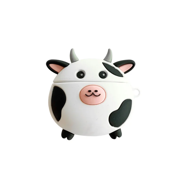Cute For AirPods 1 2 Pro Case Cartoon 3D Cow Cattle Milk Tea Box Soft Silicone Wireless Bluetooth Earphone Protect Cover Animal
Cute For AirPods 1 2 Pro Case Cartoon 3D Cow Cattle Milk Tea Box Soft Silicone Wireless Bluetooth Earphone Protect Cover Animal