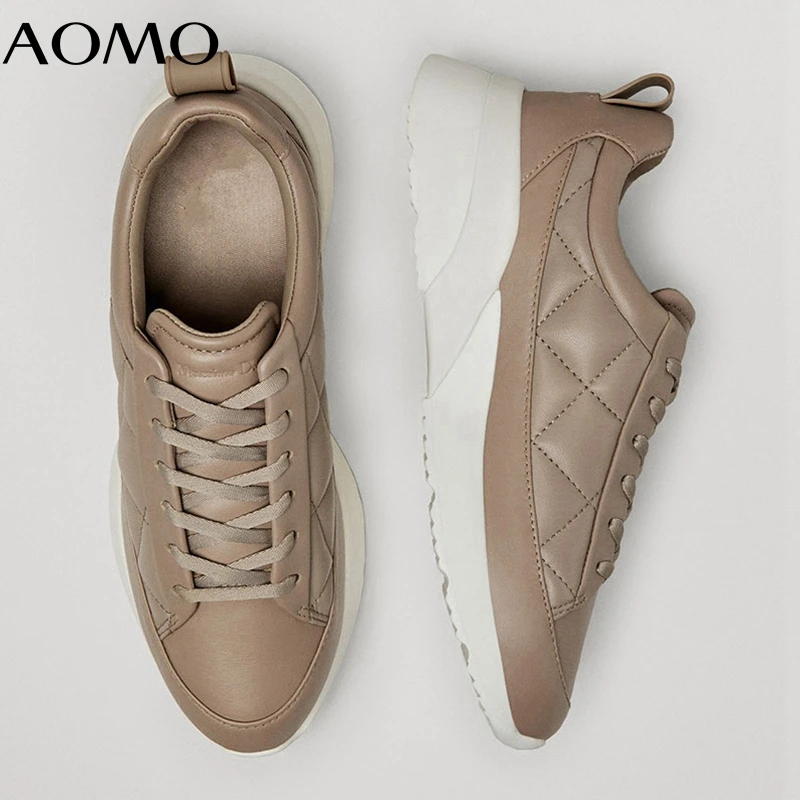 AOMO 2021 England Style Simple Fashion Cowhide Real Leather Comfort Quilting Winter Vulcanized Shoes Women Shoes Sneakers AZH09 
AOMO 2021 England Style Simple Fashion Cowhide Real Leather Comfort Quilting Winter Vulcanized Shoes Women Shoes Sneakers AZH09