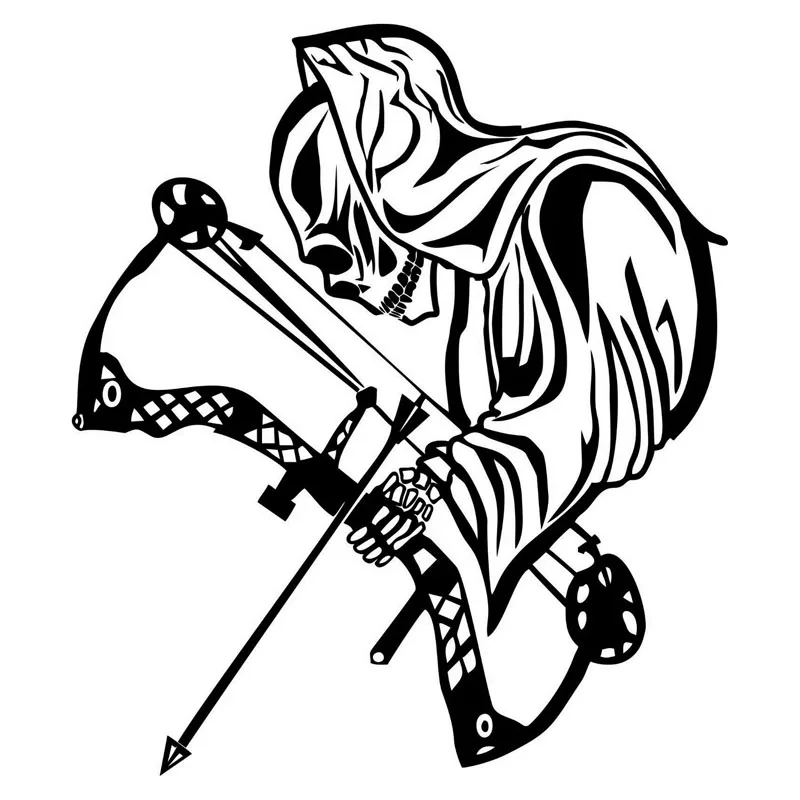 Personality Interesting Funny Car Stickers Death Bow Hunting Personalized Motorcycle Bodywork Vinyl Decals PVC15x13cm
Personality Interesting Funny Car Stickers Death Bow Hunting Personalized Motorcycle Bodywork Vinyl Decals PVC15x13cm
