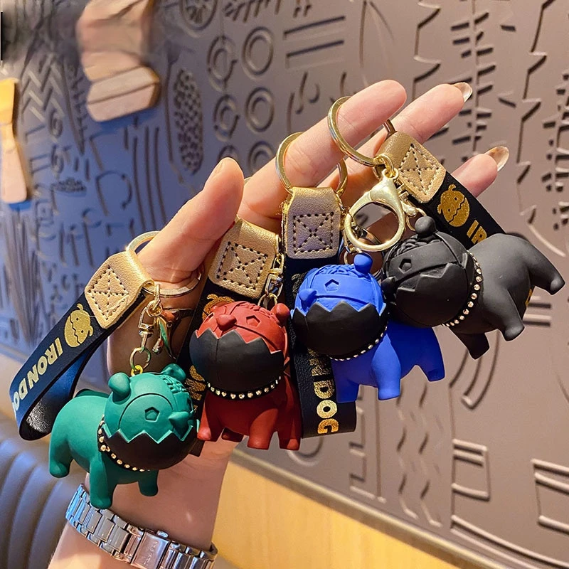 2021 Cool Punk French Bulldog Keychain PU Leather Dog Keychains for Women Bag Pendant Jewelry Trinket Men's Car Key Ring
2021 Cool Punk French Bulldog Keychain PU Leather Dog Keychains for Women Bag Pendant Jewelry Trinket Men's Car Key Ring