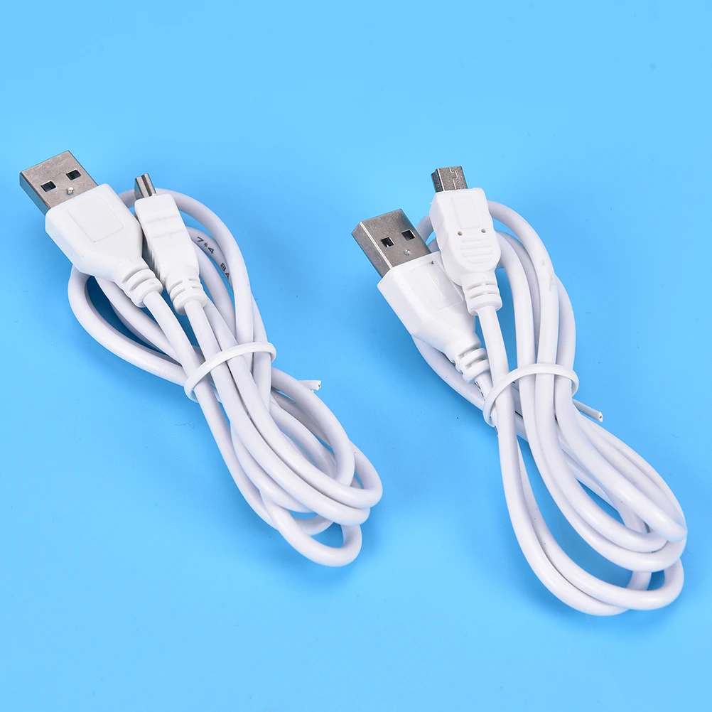 

1m Long MINI USB Cable Sync & Charge Lead Type A to 5 Pin B Phone Charger