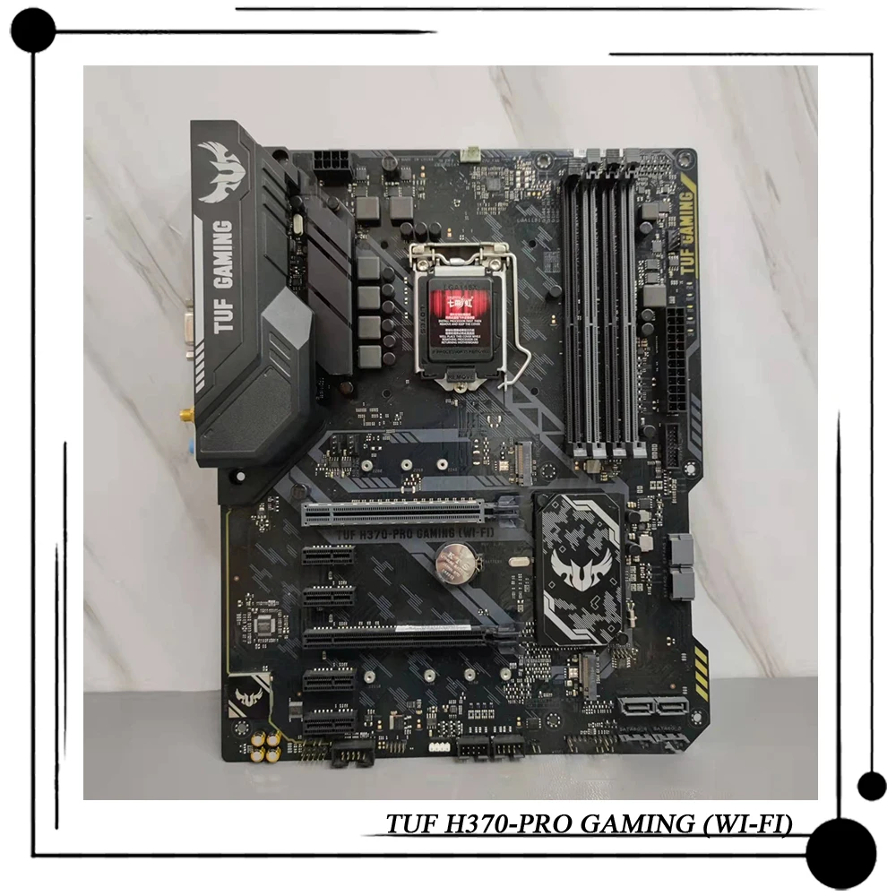 Материнская плата TUF H370-PRO GAMING (Wi-Fi) для ASUS, материнская плата LGA1151 восьмого поколения Core i7/i5/i3 M.2 DDR4 USB3.1
Материнская плата TUF H370-PRO GAMING (Wi-Fi) для ASUS, материнская плата LGA1151 восьмого поколения Core i7/i5/i3 M.2 DDR4 USB3.1