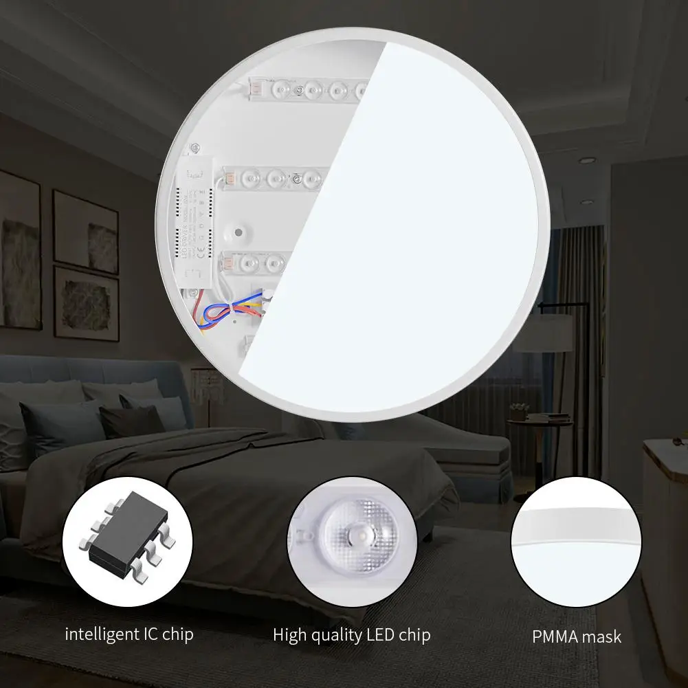 20W Round LED Panel Light Surface Aluminum Acrylic Suspension Type Mounted Home Living Room Hotel Lighting Decor Ceiling Lamp
20W Round LED Panel Light Surface Aluminum Acrylic Suspension Type Mounted Home Living Room Hotel Lighting Decor Ceiling Lamp