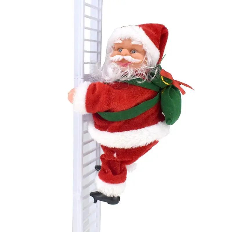 Electric Santa Claus Climbing Ladder Doll Toy for Xmas Party Home Wall Decoratio 634F
Electric Santa Claus Climbing Ladder Doll Toy for Xmas Party Home Wall Decoratio 634F