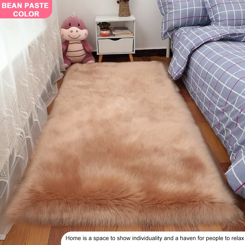 Plush Carpet Living Room Home Bedroom Bedside Woolen Blankets Shop Window Imitation Wool Bay Window Floor Mats
Plush Carpet Living Room Home Bedroom Bedside Woolen Blankets Shop Window Imitation Wool Bay Window Floor Mats
