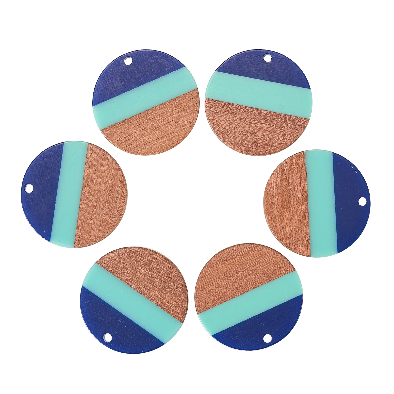 10Pcs Tri-color Resin Wood Charms Flat Round Wooden Pendants for Making DIY Women Girl Statement Jewelry Necklace Earrings
10Pcs Tri-color Resin Wood Charms Flat Round Wooden Pendants for Making DIY Women Girl Statement Jewelry Necklace Earrings