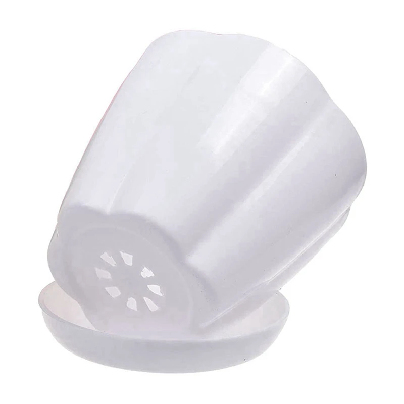8 Pack 6.3Inch White Plastic Flower Plant Pots Seedlings Nursery Pot Planter with Saucer Pallet & 25 Pack 3.54Inch
8 Pack 6.3Inch White Plastic Flower Plant Pots Seedlings Nursery Pot Planter with Saucer Pallet & 25 Pack 3.54Inch