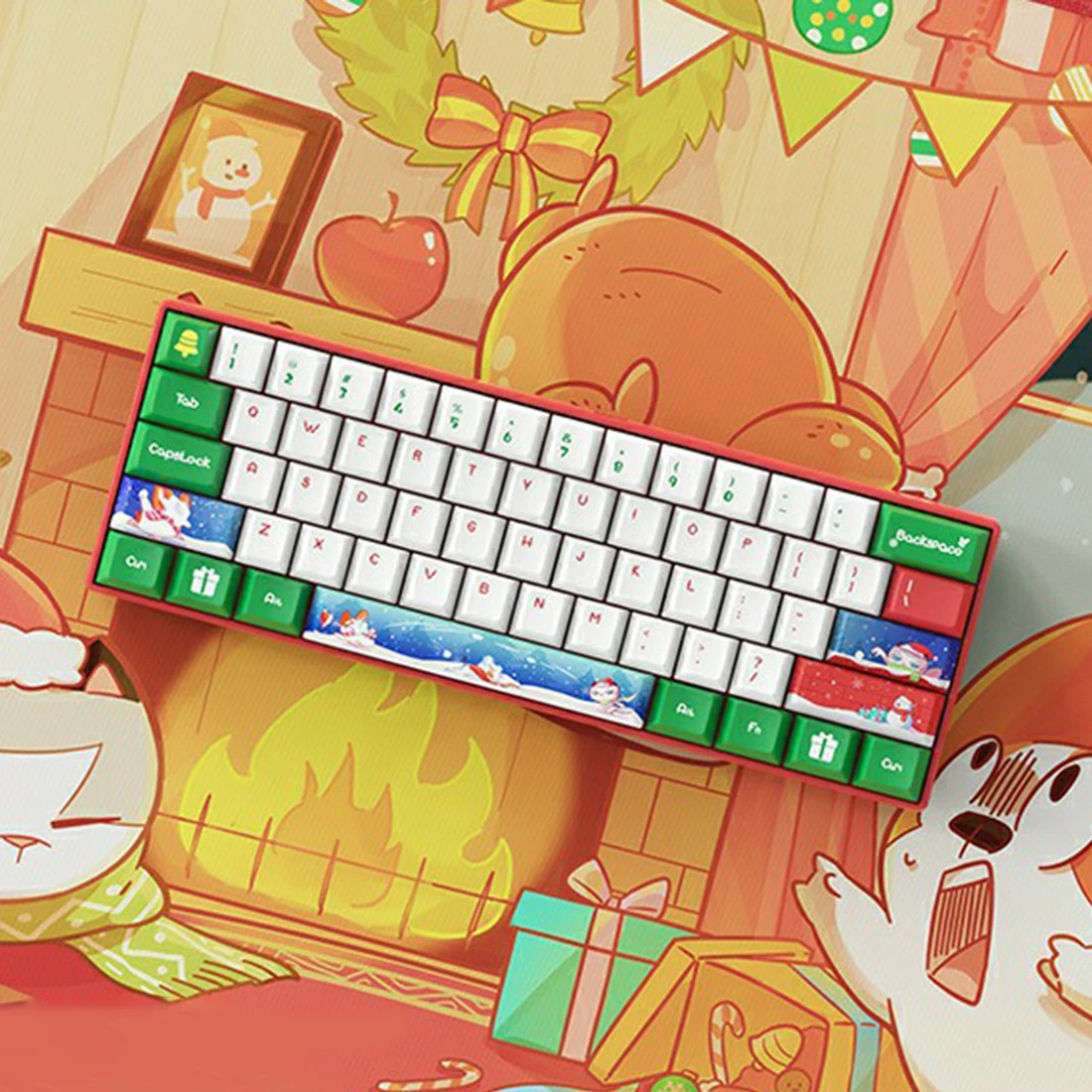 DAGK 132Pcs Mechanical Keyboard Keycaps PBT Dye-sub Mahjong Keycaps for 61 68 84 96 108 Mechanical Keyboard
DAGK 132Pcs Mechanical Keyboard Keycaps PBT Dye-sub Mahjong Keycaps for 61 68 84 96 108 Mechanical Keyboard