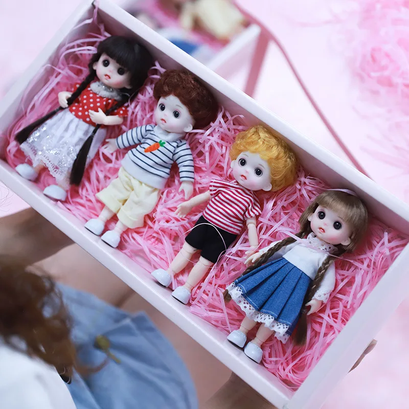 no box New Doll's Clothes for 1/12 16cm BJD SD Doll Dress Suit Ob11 Dress Girl DIY Dress Up Toy Accessories Gift
no box New Doll's Clothes for 1/12 16cm BJD SD Doll Dress Suit Ob11 Dress Girl DIY Dress Up Toy Accessories Gift
