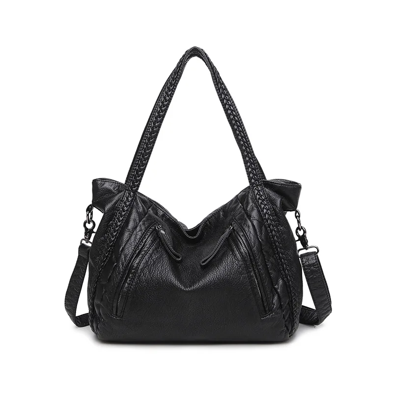 2021 new European and American women's bags leisure washed leather shoulder bags soft leather big bags Mommy bags
2021 new European and American women's bags leisure washed leather shoulder bags soft leather big bags Mommy bags