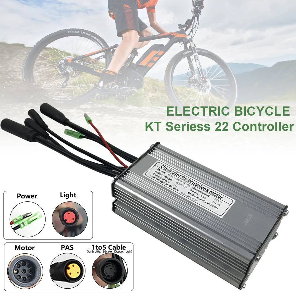 Ebike Controller 36V 48V 500W Ebike KT LCD Display Controller Full Waterproof Head with Light Line KT Electric Bike Accessories
Ebike Controller 36V 48V 500W Ebike KT LCD Display Controller Full Waterproof Head with Light Line KT Electric Bike Accessories