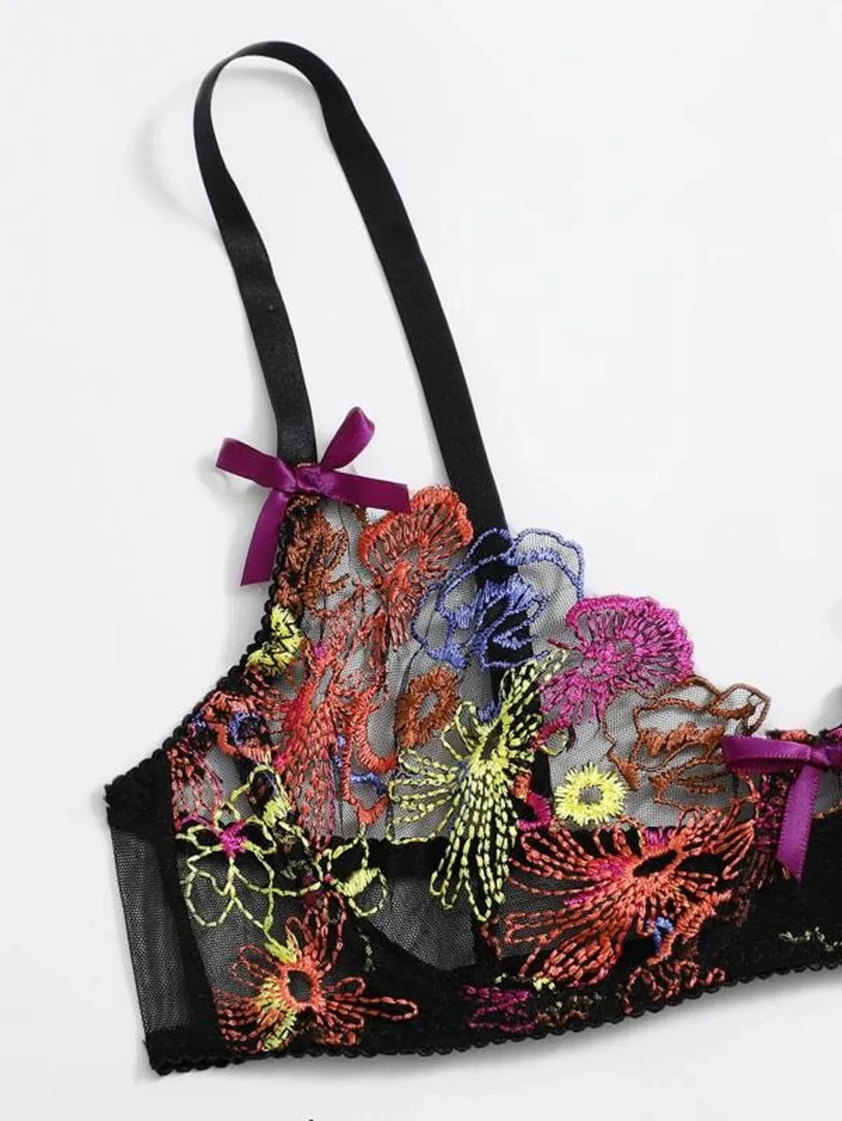 Fashion Perspective Mesh Sexy Lingerie Colorful Embroidery Women Underwear Female Erotic Brief Sets Temptation Sexy Sleepwear
Fashion Perspective Mesh Sexy Lingerie Colorful Embroidery Women Underwear Female Erotic Brief Sets Temptation Sexy Sleepwear