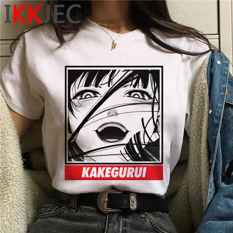 Футболки Kakegurui мужские, летняя одежда для пар, эстетичная уличная одежда, милые футболки в стиле Харадзюку
Футболки Kakegurui мужские, летняя одежда для пар, эстетичная уличная одежда, милые футболки в стиле Харадзюку