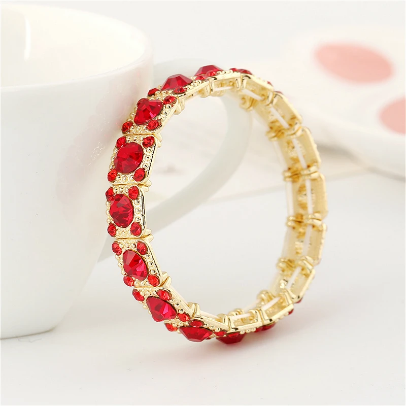 Luxury Rhinestone Crystal Cuff Bangles Bracelet For Women Gold Color Elastic Adjustable Charm Bangles Jewelry Best Gift
Luxury Rhinestone Crystal Cuff Bangles Bracelet For Women Gold Color Elastic Adjustable Charm Bangles Jewelry Best Gift