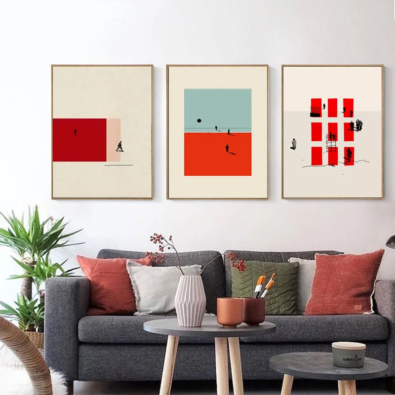 Canvas Painting Modern Abstract Geometry Wall Poster print Nordic Colorful Red Green Living Room Wall Picture home Decoration
Canvas Painting Modern Abstract Geometry Wall Poster print Nordic Colorful Red Green Living Room Wall Picture home Decoration