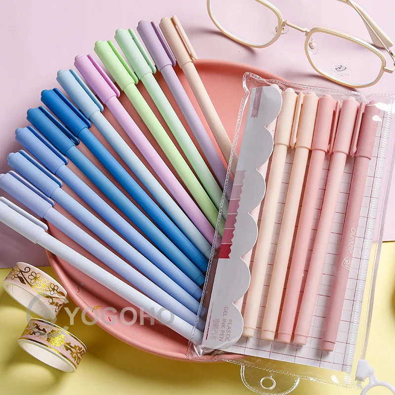 20Colors Creative Cute Morandi/Retro/Sea Blue/Pink Simple small fresh gel pen kawaii Quick drying Cap neutral pen supplies
20Colors Creative Cute Morandi/Retro/Sea Blue/Pink Simple small fresh gel pen kawaii Quick drying Cap neutral pen supplies