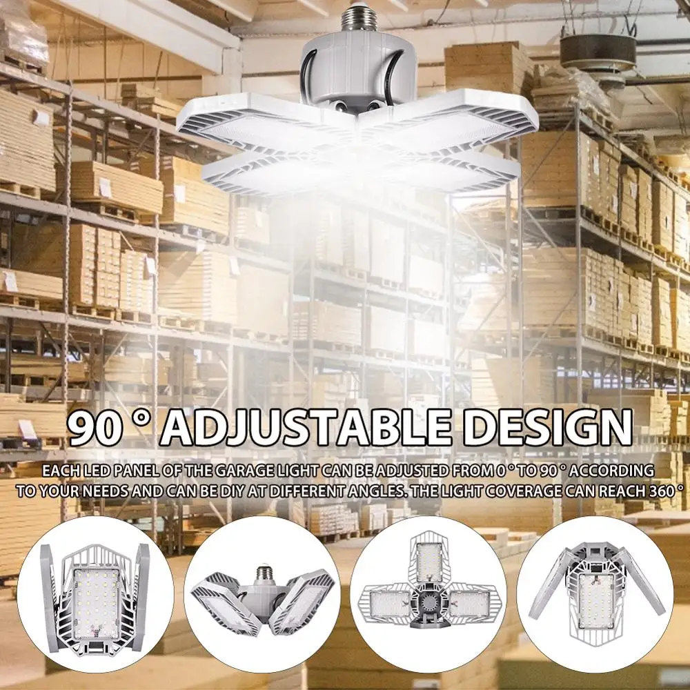 60W 6000lm Super Bright Industrial Lighting E26 E27 Led Garage Light Lamp 85-265V Led High Bay Industrial Lamp For Workshop
60W 6000lm Super Bright Industrial Lighting E26 E27 Led Garage Light Lamp 85-265V Led High Bay Industrial Lamp For Workshop