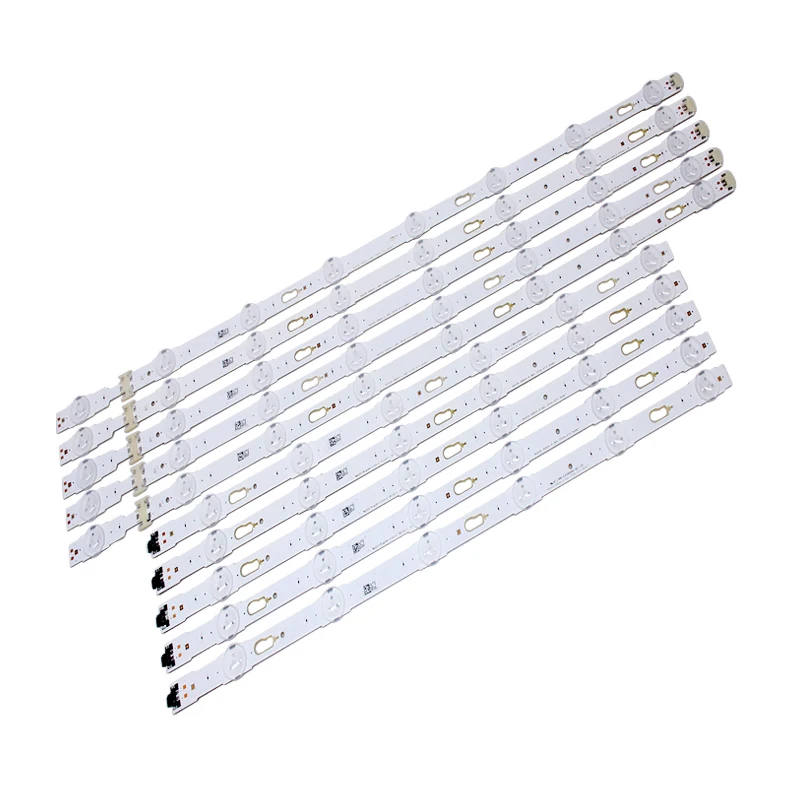 LED Backlight strip 6+8 lamps ForSamsung 55 inch TV E306084/E251781 MU6100-55INCH-R/L-8/6EA-170724/170724-4*1.5 Anode tv parts | Компьютеры
