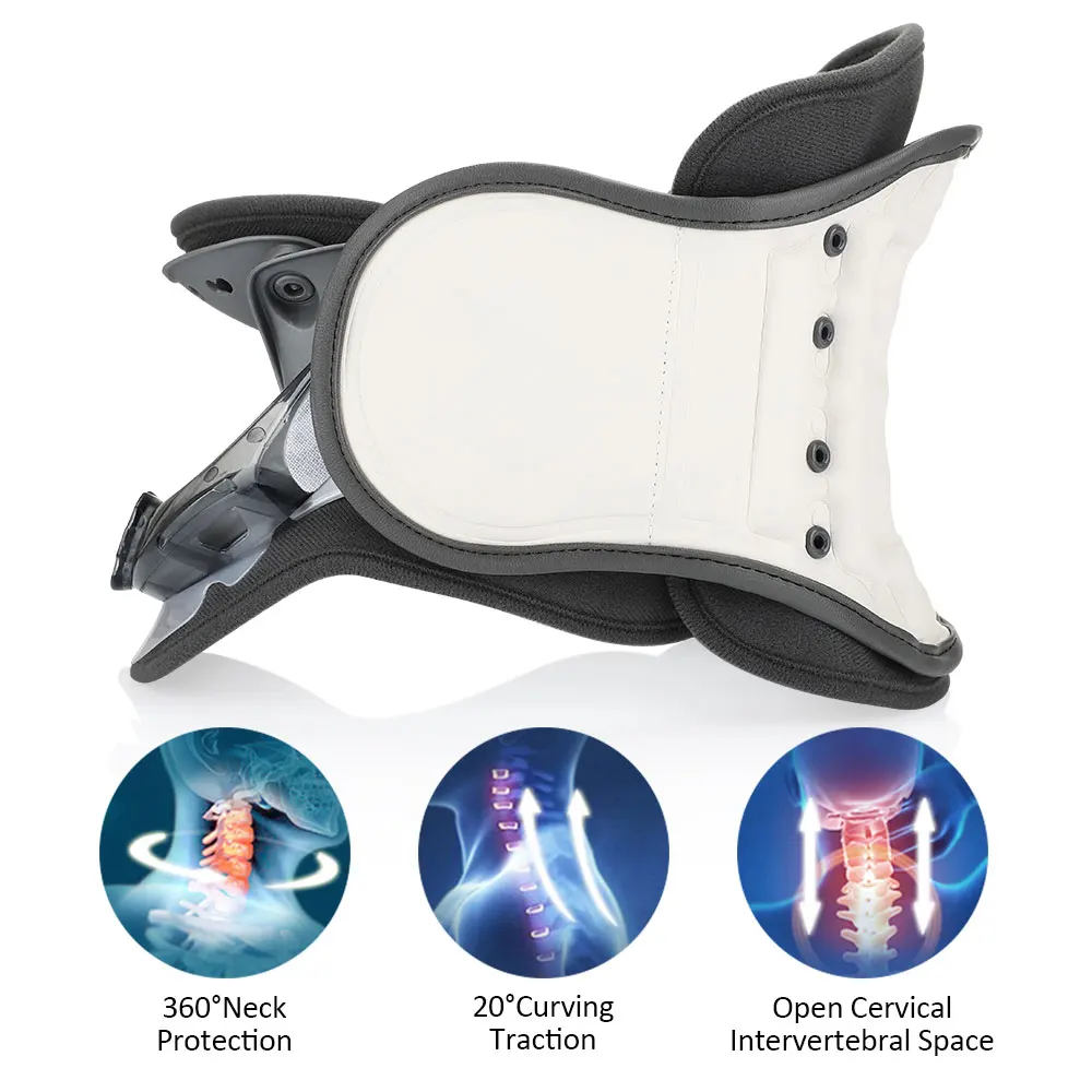 Neck Correction Repair Collar Cervical Neck Traction Device Adjustable Inflatable Spine Neck Traction Corrector Pain Relief
Neck Correction Repair Collar Cervical Neck Traction Device Adjustable Inflatable Spine Neck Traction Corrector Pain Relief