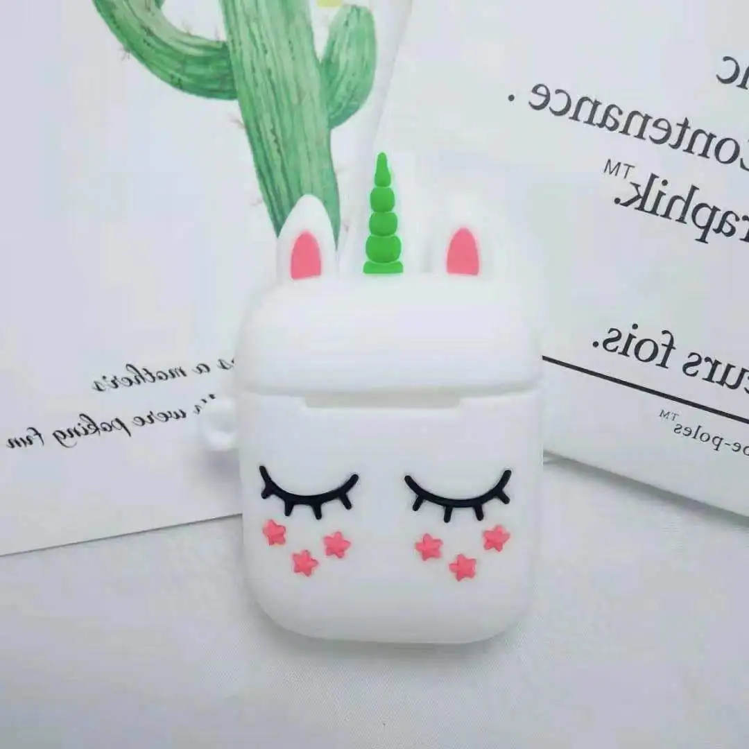 Cute Soft 3D Earphone Case For AirPods 2 Silicone 23 Wireless Earphone Headphones Cases For Airpods Protective with lanyard 
Cute Soft 3D Earphone Case For AirPods 2 Silicone 23 Wireless Earphone Headphones Cases For Airpods Protective with lanyard