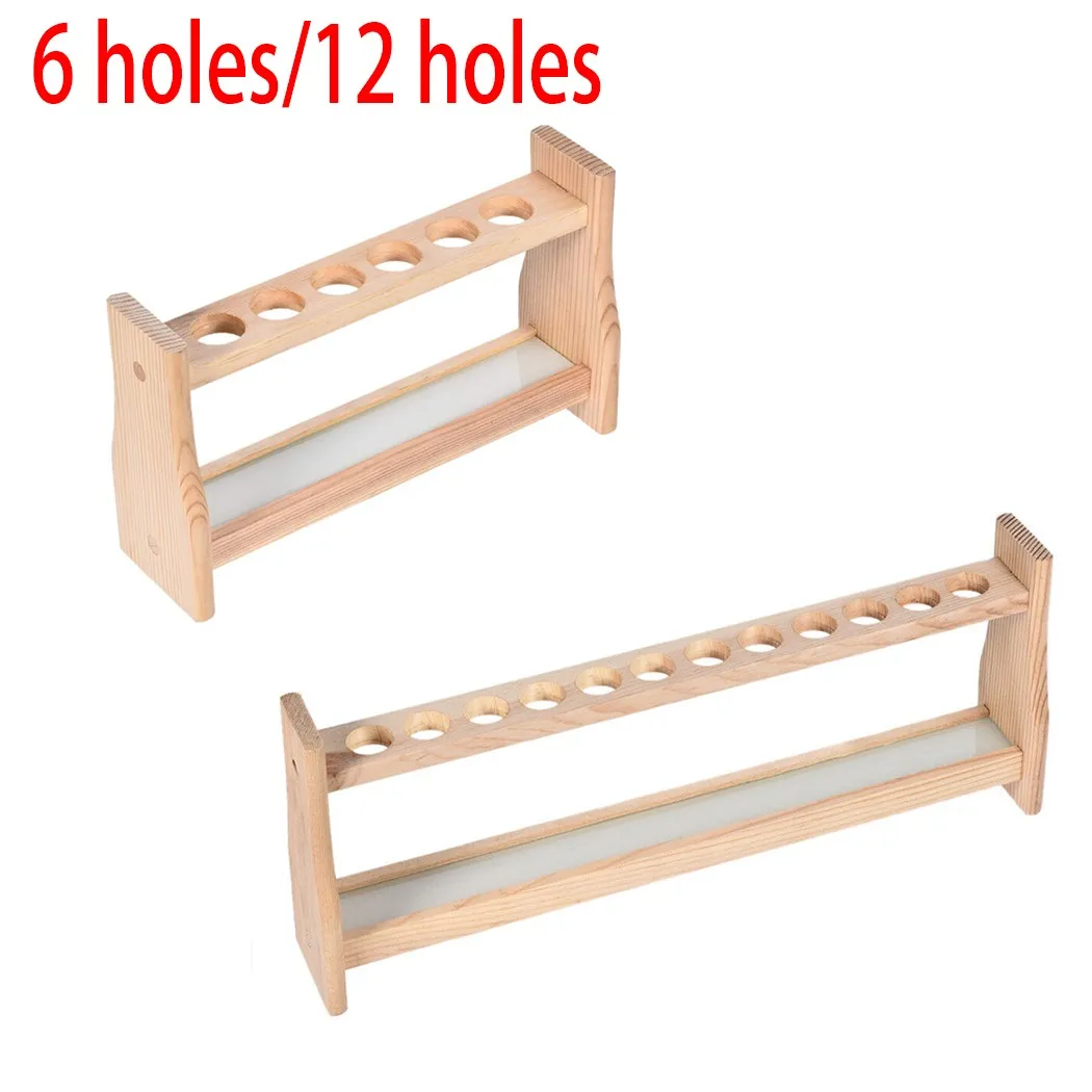 6/12 Holes Wooden Test Tube Rack Storage Holders Lab Support Supplies Laboratory Test Tube Stand Shelf Aperture 17mm 22mm
6/12 Holes Wooden Test Tube Rack Storage Holders Lab Support Supplies Laboratory Test Tube Stand Shelf Aperture 17mm 22mm