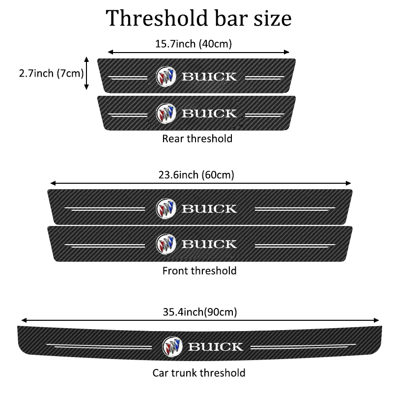 car for buick Threshold Strip Accessories Car sill pedal protector carbon fiber cloth Car sticker
car for buick Threshold Strip Accessories Car sill pedal protector carbon fiber cloth Car sticker