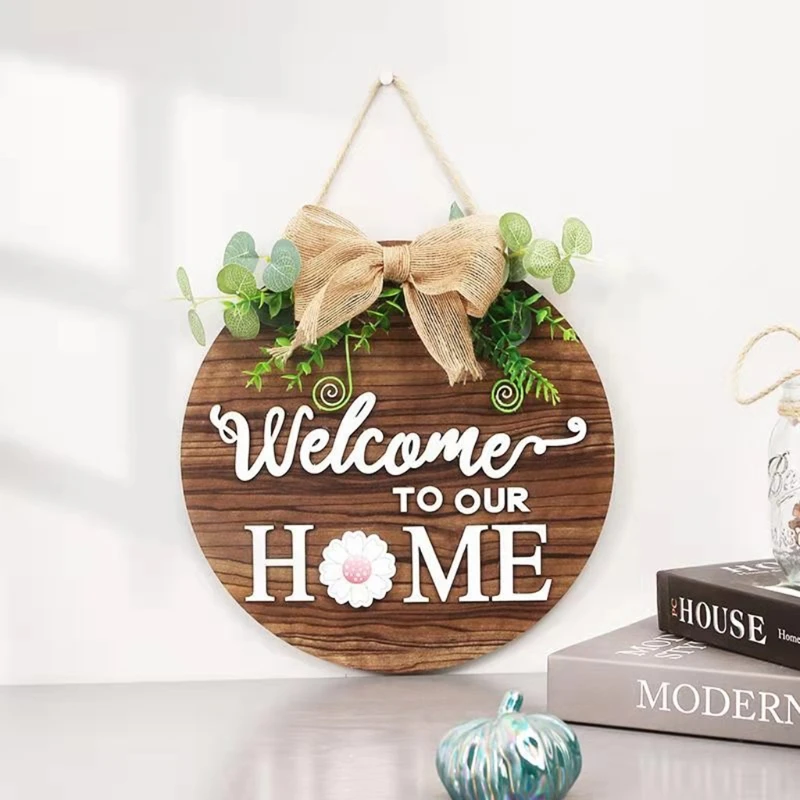 Wooden Our Home Door Sign Wall Decor with 14 Interchangeable Seasonal Ornament Q1JB
Wooden Our Home Door Sign Wall Decor with 14 Interchangeable Seasonal Ornament Q1JB