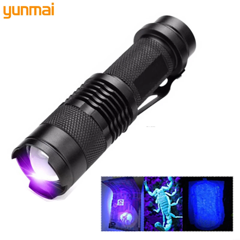 Yunmai LED UV Flashlight Ultraviolet Torch With Zoom Function Mini UV Black Light Pet Urine Stains Detector Scorpion Hunting
Yunmai LED UV Flashlight Ultraviolet Torch With Zoom Function Mini UV Black Light Pet Urine Stains Detector Scorpion Hunting